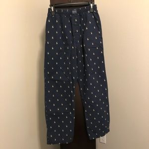 Men’s Size Small Navy Polo PJ pants